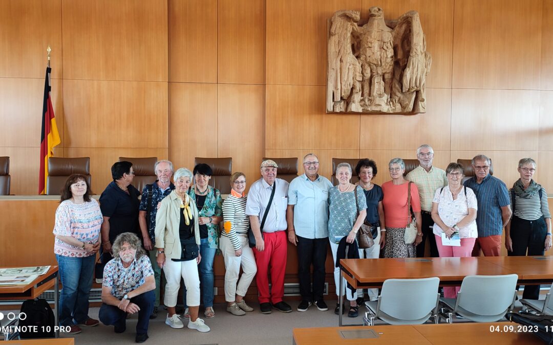 Besuch beim Bundesverfassungsgericht in Karlsruhe