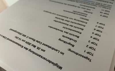 Einladung zur Mitgliederversammlung 2024